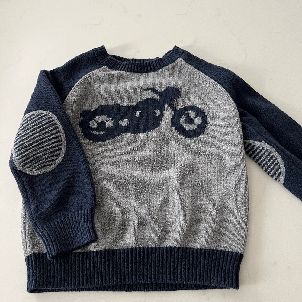 Baby Gap 3T motorcycle sweater